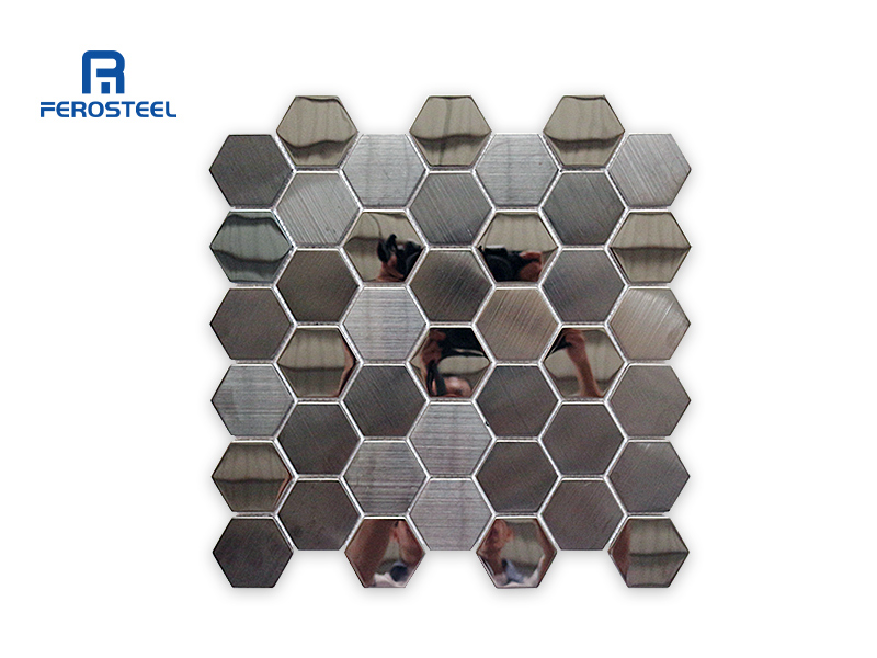 Premium Stainless Steel Mosaic Wall Panels