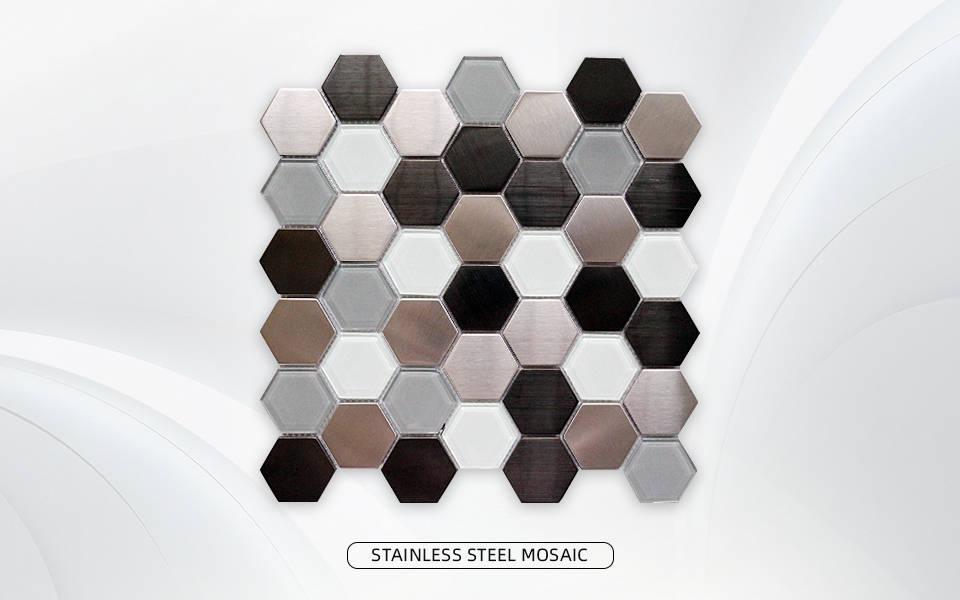 stainless steel mosaic