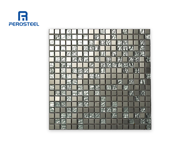 Custom Mosaic Stainless Steel Panels — Tailored Elegance