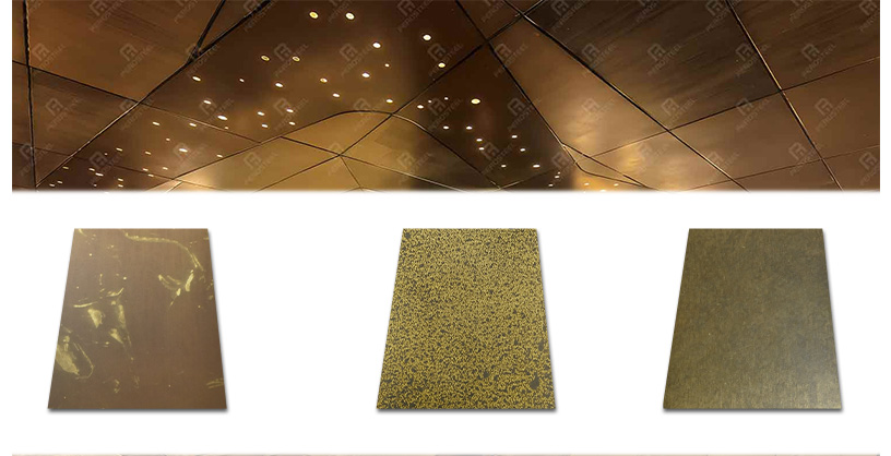 antique bronze stainless steel sheets